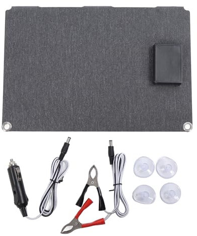 Panneau Solaire Portable, Chargeur de Production D'énergie 20 W 12 V pour Téléphone Camping, Chargeur Solaire Pliable Léger pour Camping Chargeur Solaire Portable