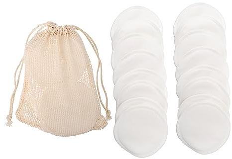 OATIPHO Gesichtswaschpads aus Bambusfaser Wiederverwendbar Make-up-entferner-schwamm für Damen mit Aufbewahrungsbox und Baumwollnetzbeutel für Unterwegs
