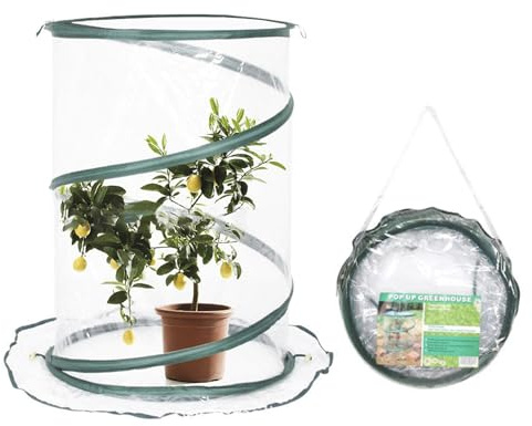 Pop Up Portable Garden Greenhouse - Mini-växthus för utomhusväxter | Hopfällbar växthus | Vattentätt UV-skydd, andningsbar täckning, extern hemmabruk