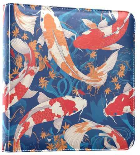 Album photo japonais porte-bonheur en cuir synthétique pour photos de 7,6 x 12,7 à 20,4 x 25,4 cm, pour toutes les tailles, pages autocollantes 20 feuilles