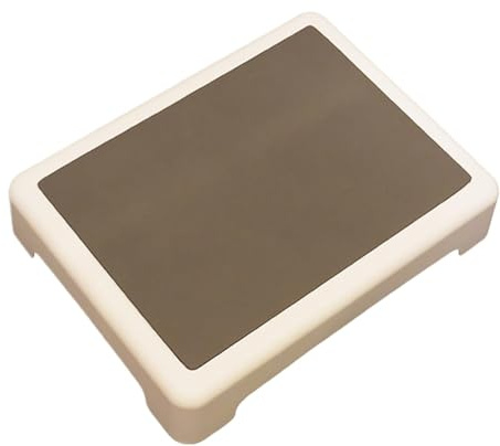 WLH Alexanders Stepstools 2 Pcs Foot Step Stool Non-Slip Resistant Support Footrest Raised Steps For Bathtub Rental Homes Offices Hotels Restaurants Step Stool(Gray)