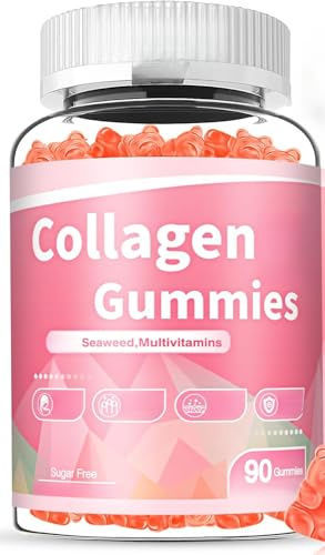 Collagène avec biotine, vitamines, kératine, acide hyaluronique pour cheveux, peau, ongles, articulations