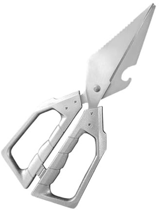 Kitchen Scissors, Stainless Steel, Poultry Shears Fish Bone Remover