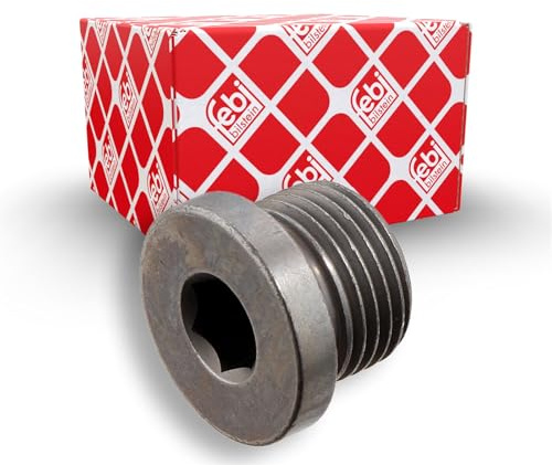 febi bilstein 48896 Ölablassschraube ohne Dichtring , 1 Stück | Kompatibel mit: ALPINA B5, B5 Touring, BMW 1, 1, 3, 3 Touring, 5, 5, 5, 5 Gran Turismo, 5 Touring, 5 Touring, 6, 6 Cabriolet
