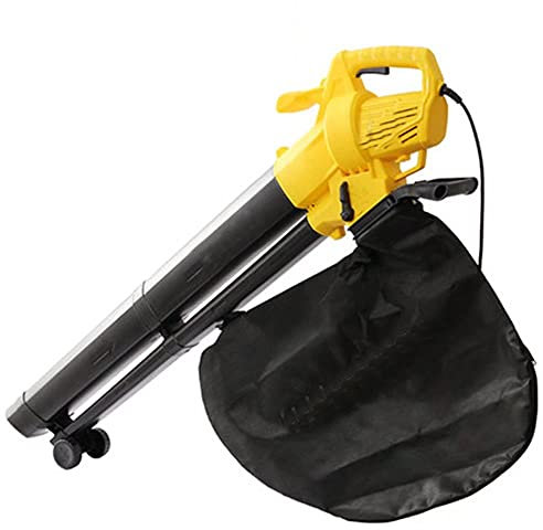 Souffleur 3-en-1, souffleur de Feuilles électrique 2000W, aspirateur et Accessoires，souffleur de Feuilles, léger et Puissant, souffleur