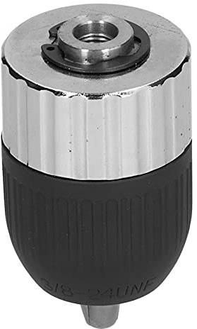 Risegun Accesorios para herramientas eléctricas, portabrocas de agujero pequeño, conector roscado a mano, semimetálico, 21 m, 3/8, 24UNF, accesorios para herramientas eléctricas
