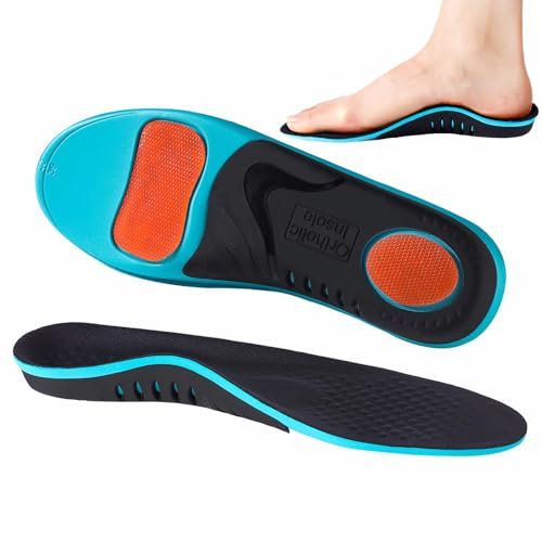 XOPOZON Orthopädische Einlegesohlen Herren Für Damen Einlagen Schuhe Fersensporn Einlagen Schuheinlagen Orthopädische für Arbeitsschuhe Plantarfasziitis Hohe Arch Support Schuheinlagen für Plattfüße