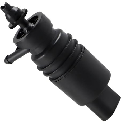 EVRBUL Windshield Washer Fluid Pump with Grommet Compatible with BMW E46 E38 E39 E36 M3 M5 X3 X4 X5 Z3 Z4 Z8 318i 323i 325i 328i 330i 528i 530i 740i 745i Replace#67128362154 1J5-955-651