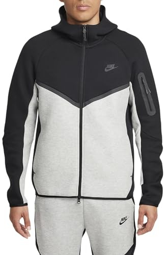 NIKE Tech Windrunner huvtröja med dragkedja för herr