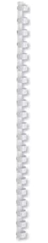 FELLOWES APEX WHITE PLASTIC COMB 12MM