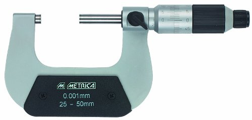 Metrica 44372 Micrometro Millesimale Senza Parallasse