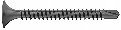 Construsim C5630471 – Phosphated Screw Tip Drill Bit for Plaster, 3.5 x 25