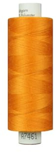 Stoffe Werning Amann Troja Nähgarn 500 m orange Allesnäher Qualtitätsgarn 100% PES - Preis Gilt für eine Rolle