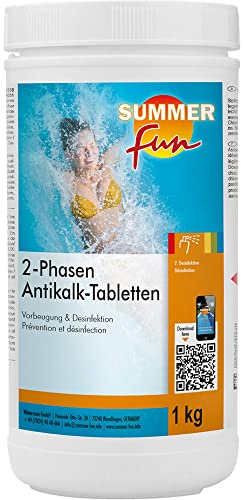 Waterman GmbH Summer Fun Desinfektion 2 Phasen-Anti-Kalk 1 kg