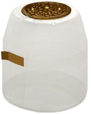100x Schrumpfkapsel für Apothekerflasche Verschluss Kapsel Siegel gold Universalgröße