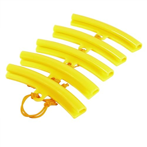 Juego de Protectores de Llanta, protector de borde de llant protector de llanta para cambio de rueda protector de cambiador de llanta de coche(Amarillo)