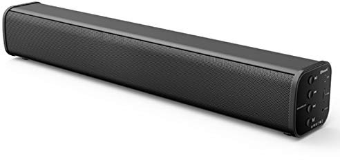 HHUARI Soundbar Bluetooth 4.0 Soundbar Wireless cablata per TV 2.1, soundbar con subwoofer Integrato, Altoparlante per TV, Sistema Audio Surround 3Dhdmi/Ottico/Ingresso Aux/USB The New