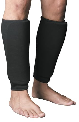 ProForce II Martial Arts Shin Guards (Black, Medium)