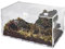 Schnecken Terrarium, Reptile Growth Mini Terrarium, Insekten-Terrarium Set, Transport Box Terrarium Glas für Spinnen Gecko Hamster Schlangen Schildkröten Terrarium Tragbarer (20 x 12 x 12cm)