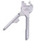 6 in 1 Keychain Stainless Steel Key Portable Tool Outdoor Multitool for Bottle Opener Screwdriver Box Cutter