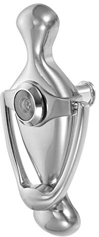 OSALADI 304 Stainless Steel Door Knocker Peephole Viewer Front Door Knockers Zinc Alloy Eye for Home Entry