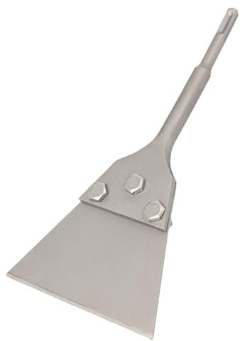 Lfhelper Spachtelmeißel SDS Plus Meißel 260x125mm, Meißelbits für SDS Plus Hammer, für Abziehen von Fußbodenkleber, Fliesenkleber, Teppich, Linoleum, PVC Fliesen, Farbe, Zement