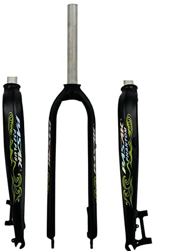 HSIRYAOHD MTB DH Federgabel 1-1/8 26/27,5/29 forcella freno a disco rigido MTB in lega di alluminio, 28,6 mm tubo dritto senza filettatura forcelle anteriori superleggere per mountain bike (colore