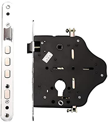 1pc High-Security Mortice Sash Lock - Durable Mortice Deadlock for Exterior and Interior Doors - Lock Fitting Hardware(Right Inside)
