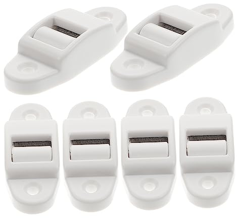 ERINGOGO 6pcs 14mm Plastic Belt Guide Rollers for Roller Shutter Strap Cleaning Surface-mounted Mini Belt Guide Suitable for Shutter Repair and Maintenance
