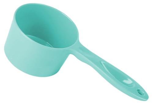 Cuchara de alimentación para Gatos y Perros - Pala medidora de 100 g, diseño de Mango ergonómico, Material Resistente | Práctico alimentador de Alimentos Secos y húmedos, Control de porciones