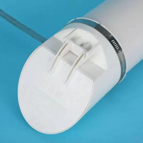 Couvercle de clapet anti-retour en PVC pour tuyau d'évacuation 50 à 160 mm - Désodorisant pour canalisation des eaux usées et des fosses septiques - Anti-refoulement - Blanc