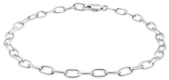 Elli armband dam trend cykel kedja berlockhållare i 925 sterlingsilver e silver, colore: silver, cod. 02000328_19