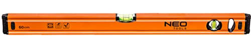 NEO-niveau à bulle en aluminium 60 cm + 2 fioles 71–062