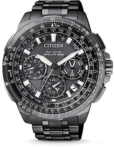 Citizen Promaster Sky – Satellite Wave – Reloj de Pulsera Cronógrafo Cuarzo Titan CC9025 – 51E