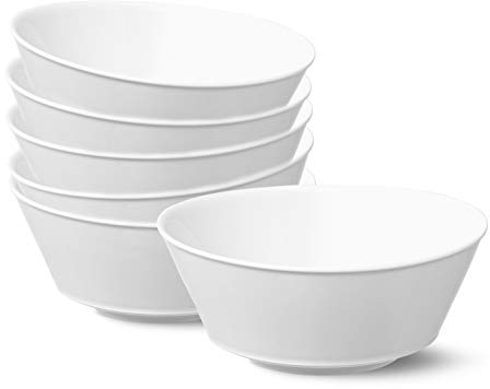 Urania musliska skålset 6-TLG. Porslin från KPM Berlin – skålset – frukostset – porslinsskålar – handgjord och presentförpackad – vit