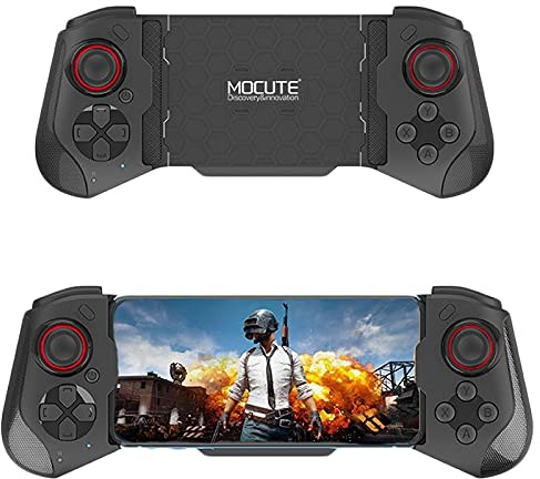 OBEST Controller di Gioco Mobile Wireless, Gamepad Bluetooth a Doppia Modalità, Controller Mobile Retrattile,compatibile con Ios e Android, Pc, Tv