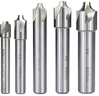 1pc Eckenrundung Schaftfräser R1.0-R12 HSS Radiusfräser CNC Fräser HSS Metallfräswerkzeug Cutter-1 Stück R6x16x20x90L