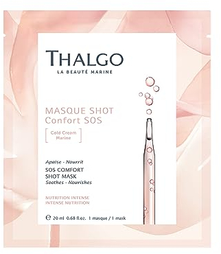 THALGO SOS-Maske mit beruhigendem Effekt Shot Mask repariert und regeneriert die Haut