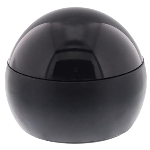 WAGNER Bodentürstopper BLACK DELUXE - Ø 45 x 40 mm, hochwertiger Kunststoff, Hochglanz schwarz, selbstklebend, rückstandslos entfernbar - 15522311