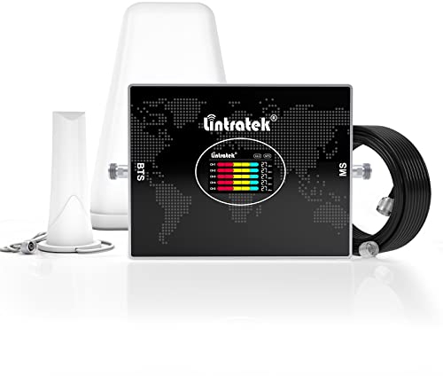Amplificador de Señal Celular 5G 4G LTE 3G gsm Repetidor de Señal Celular 5 Bandas 28/8/3/1/7 Aumenta Llamadas e Internet para Casa y Oficina