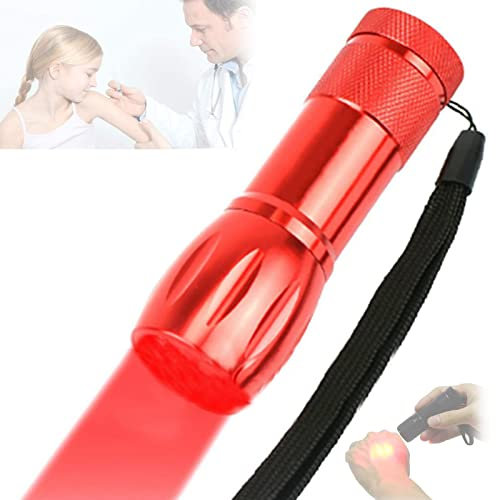 Vein Finder Flashlight UV Infrared Viewer for Easy IV Phlebotomy Nurse Baby Child vein Locator for Various Ages, Find Vein Location Efficiently