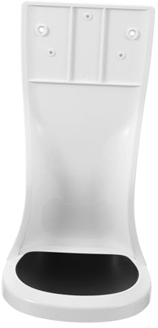 HOLIDYOYO Dispensador Automático De Jabón Bandeja De Goteo Montaje Pared Accesorios De Baño