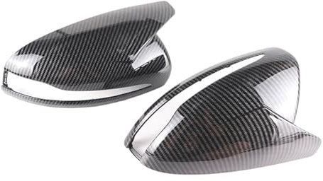 Spiegelkappen Für C Für S Für GLC Für E Für G-Klasse Für A&M&G W205 W222 W213 W238 X205 X253 C217 W463 C253 W253 Auto-Seitenspiegel-Abdeckkappen Ersetzen Schwarz Rückspiegel Kappe(Carbon Pattern-2)