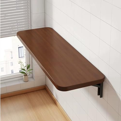 Mesa plegable de pared con tablero de pizarra para tienda de té con leche y bar, diseño largo y estrecho, para cocina y comedor