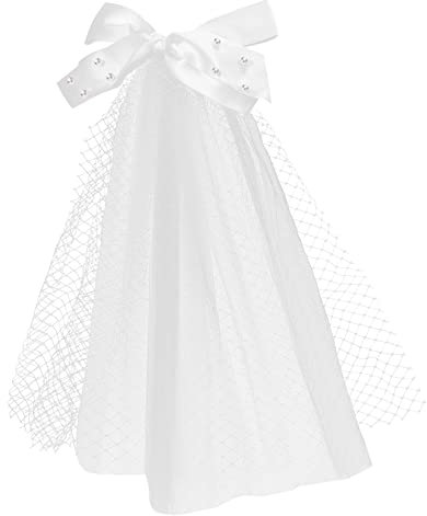 Ipetboom Schleifenschleier Brautschleier Bachelorette Der Hochzeitsschleier Brautschleier Brautjungfernschleier Geschlecht Mantilla Hochzeitsschleier Braut Haarschmuck Schleier