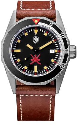 TACTICAL FROG Thorn T019 Vintage Uhr Titangehäuse PT5000 Automatikwerk Saphirglas Leuchtend Wasserdicht 200m Taucheruhren