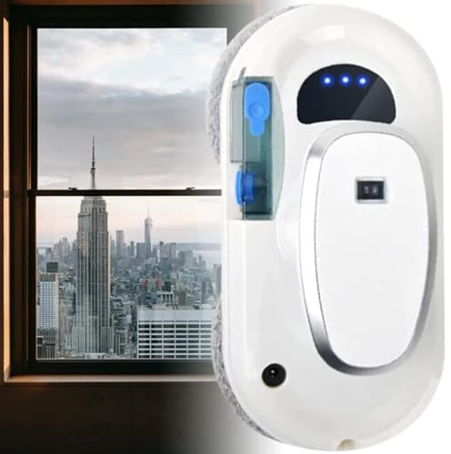 Smart Electric Window Cleaner Robot - High-Rise Glass Cleaning Tool with Auto-Sensing and Fall Prevention Functions for All Windows