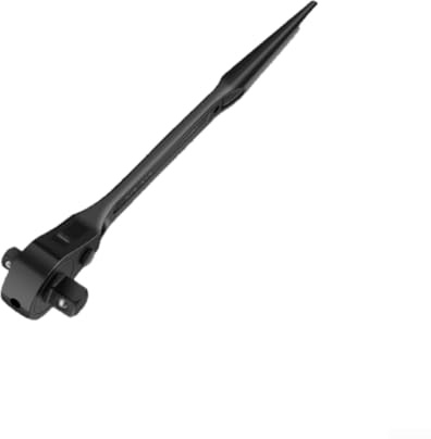 Clé à cliquet, double tête en acier au chrome vanadium 1/2-3/8 ou 3/4 réversible avec bouton-poussoir à couple élevé pour réparation automobile industrielle (1/2-3/8)