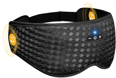 Casque de sommeil sans fil – Bandeau pour des nuits reposantes | Design flexible et léger avec audio intégré, parfait pour dormir, méditation, yoga ou voyage tout en écoutant de la musique