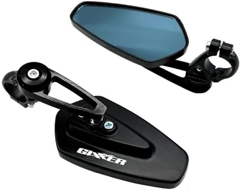 Für Suzuk& Gixxer 150sf 250sf 155 7/8 22MM Motorrad Spiegel CNC Aluninum Lenker Ende Rearview Außenspiegel Lenkerendenspiegel